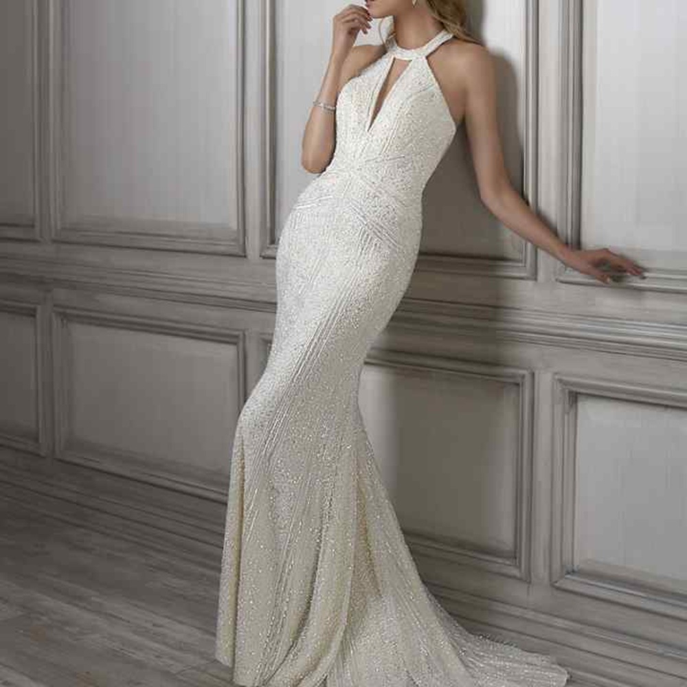 Never worn wedding dress - Adrianna Papell Lenora